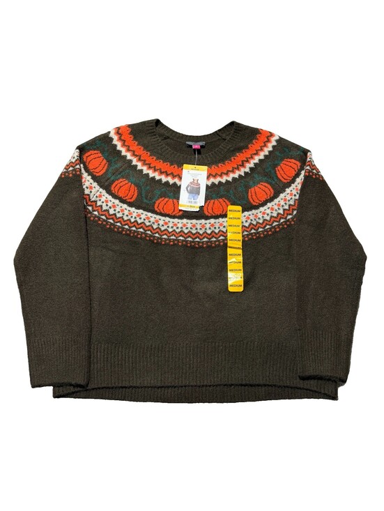 Vince Camuto Sweaters - NWT Vince Camuto Women's Pullover Halloween Fall Sweater Pumpkins Brown Medium